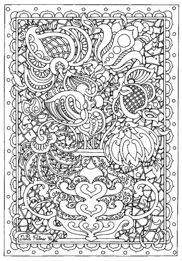 Paisley Pattern back to cover