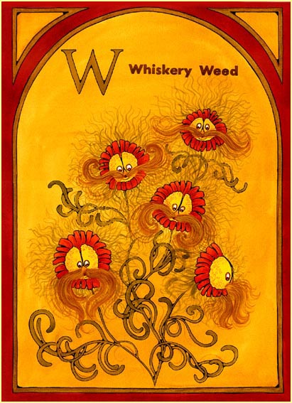 whiskery weed
