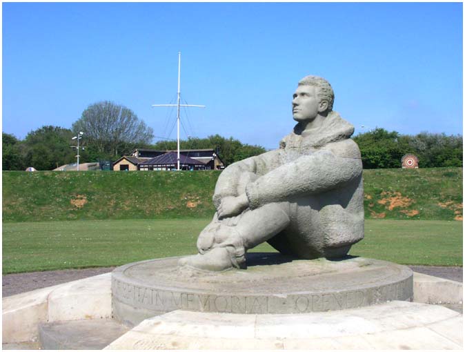 Statue of Airman, Battle of Britain Memorial