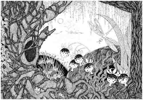 Prehistoric Dragonfly