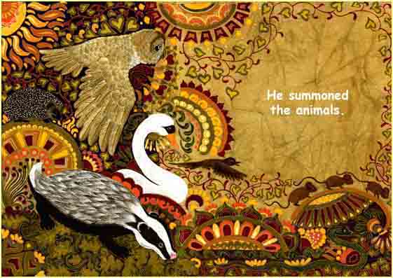 The animals were afraid of the Grunnick