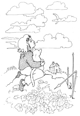 Susan,  clouds